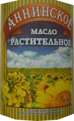 «Аннинское» масло растительное - Продукт