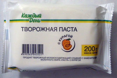 Творожная паста с курагой - Produkt - ru