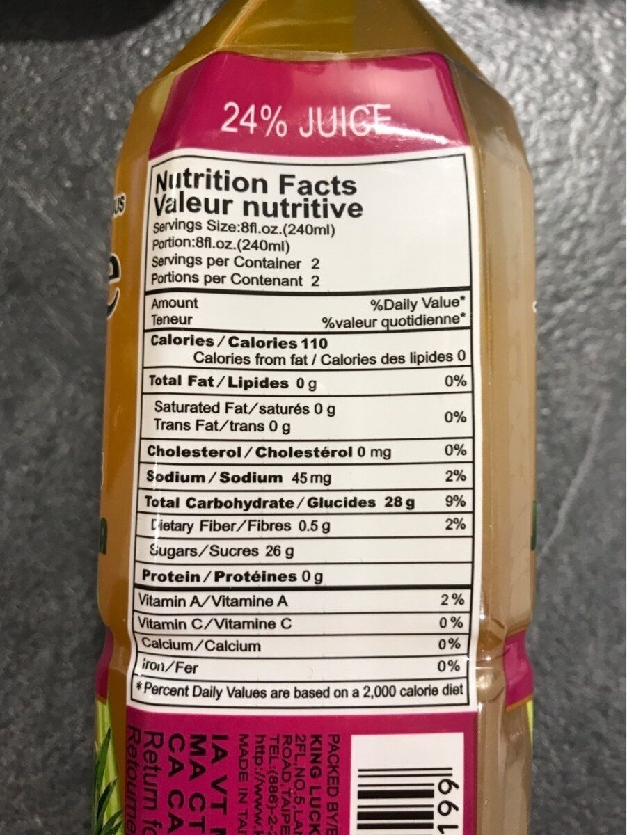 Chin chin - Nutrition facts - fr