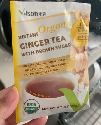 organic ginger tea - Product