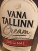 Vana Tallinn cream - Produit