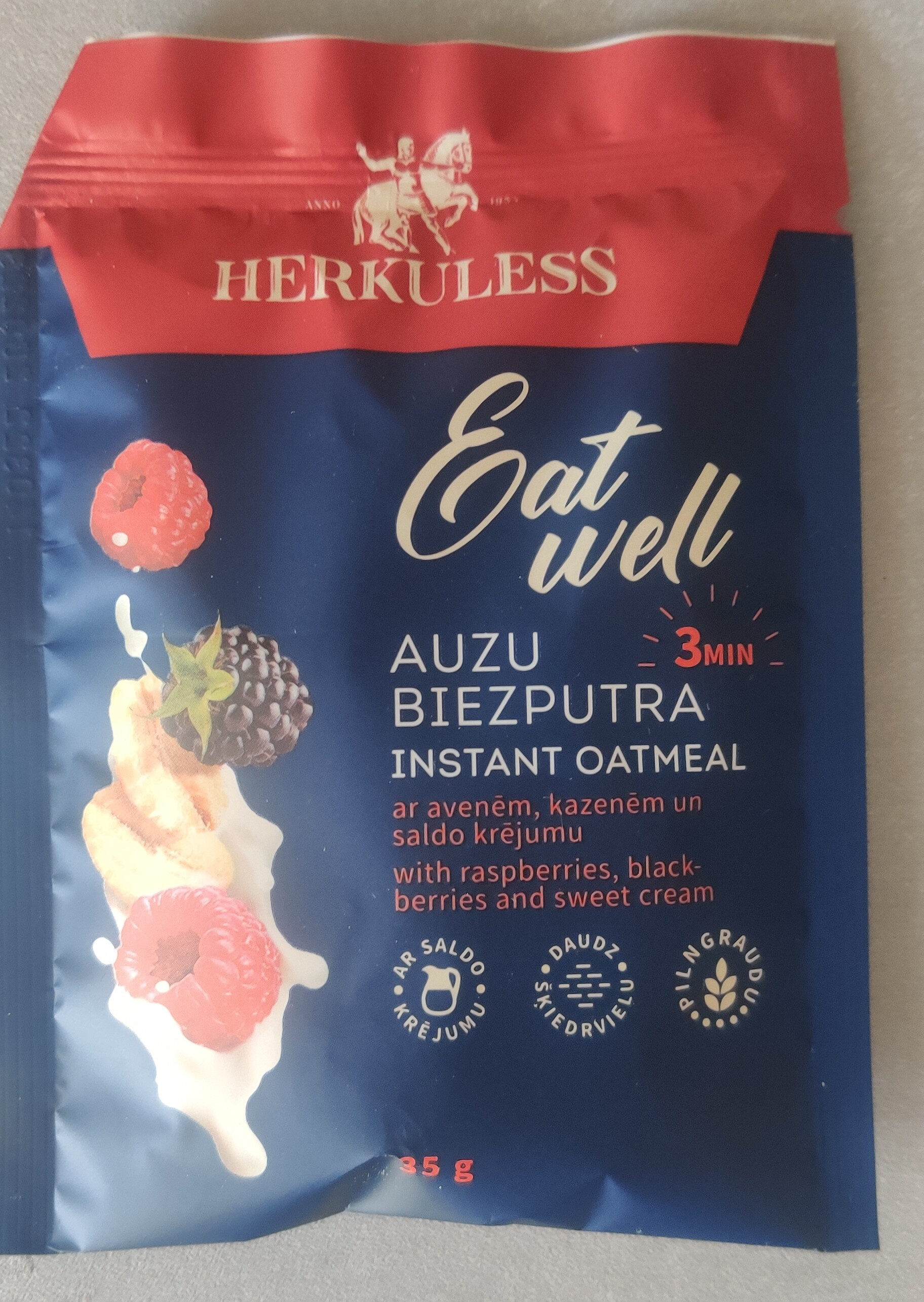 Eat well quick oatmeal - 製品 - en