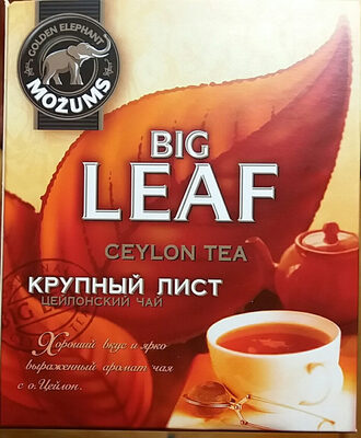 Big leaf - Ceylon tea - Produkt - en