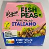Fish peas Salad dried tomato and lentils - Produit