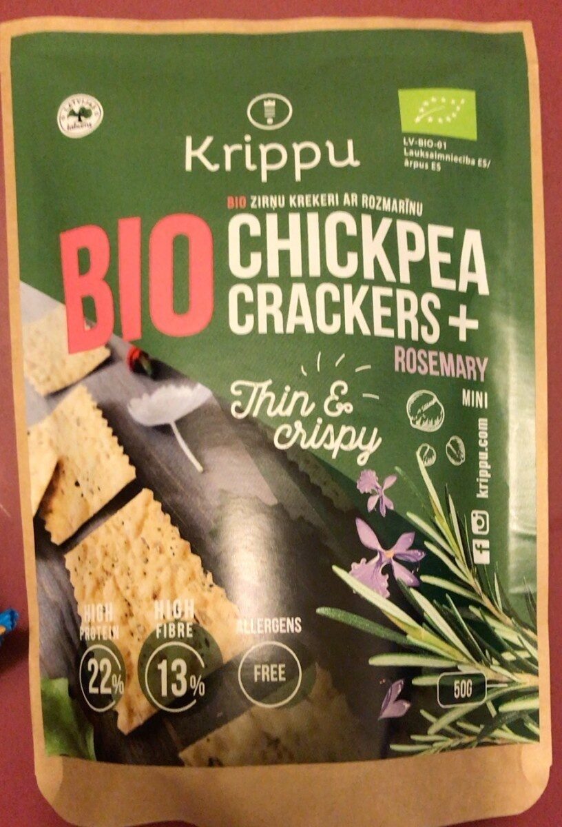 Crackers Garbanzos bio - Product - es