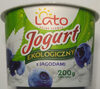 Jogurt ekologiczny z jagodami - Produit