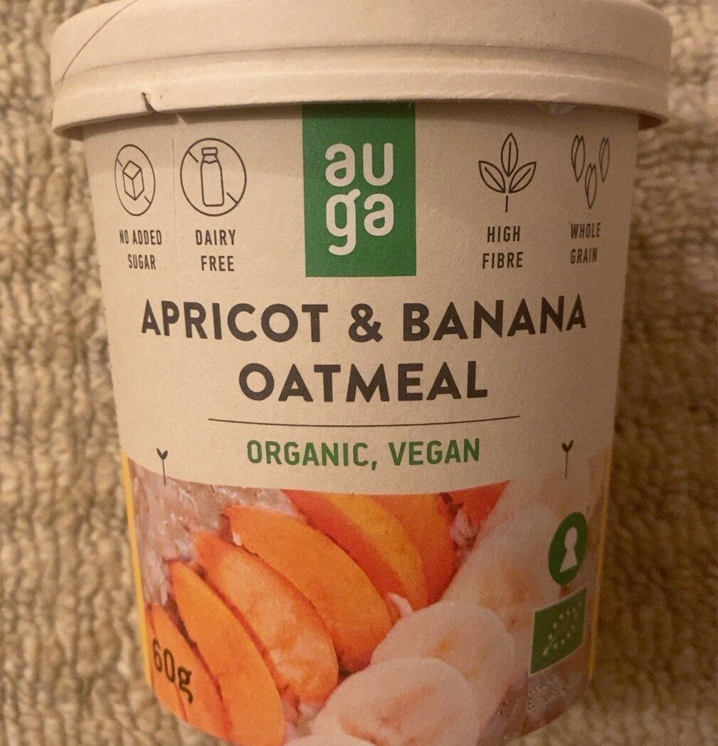 Apricot and banana oatmeal - Product