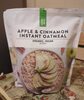 Apple & cinnamon instant oatmeal - Product
