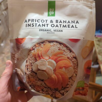 Apricot & banana instant oat meal - Product