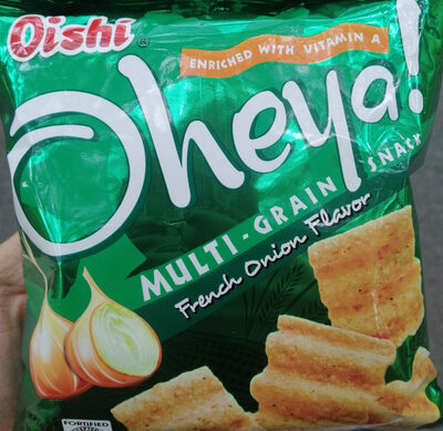 oishi oheya multi grain snack French onion flavour - Product