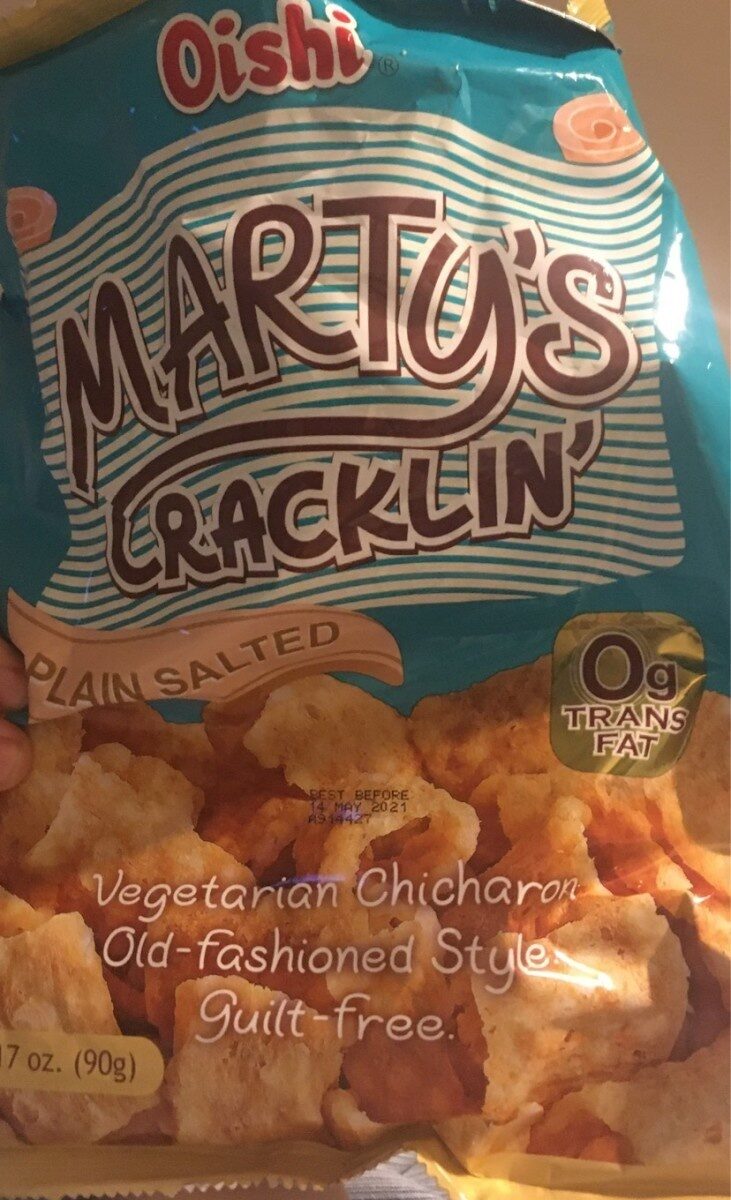 Marty's Cracklin Plain Salted - Product - fr