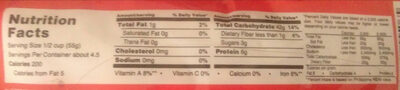 My Everyday elbow macaroni - Nutrition facts - fr