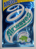 Menthol and eucalyptus flavoured sugarfree chewing gum - Produit