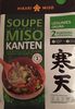Soupe miso Kanten aux légumes - Producto