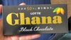 Black chocolate - Produit