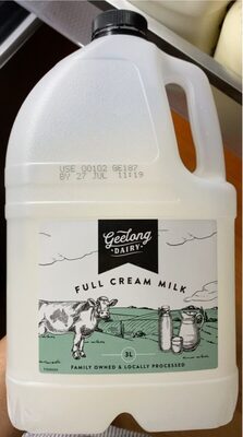Geelong dairy full cream milk - Product