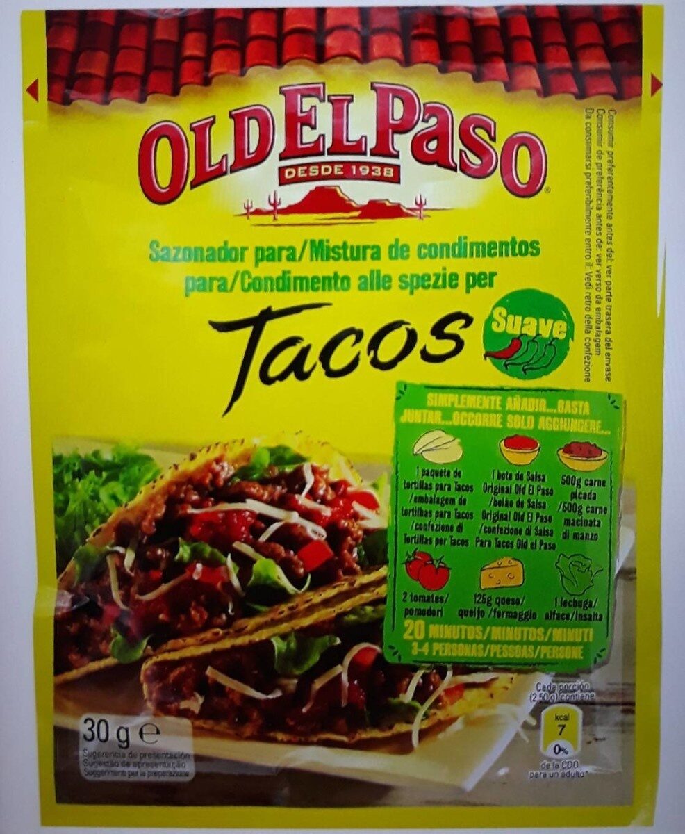 Sazonador para Tacos - Producte - es