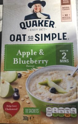 So Simple Apple And Blueberry Porridge - 2