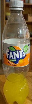 Fanta Orange ohne Zucker - Produit - de