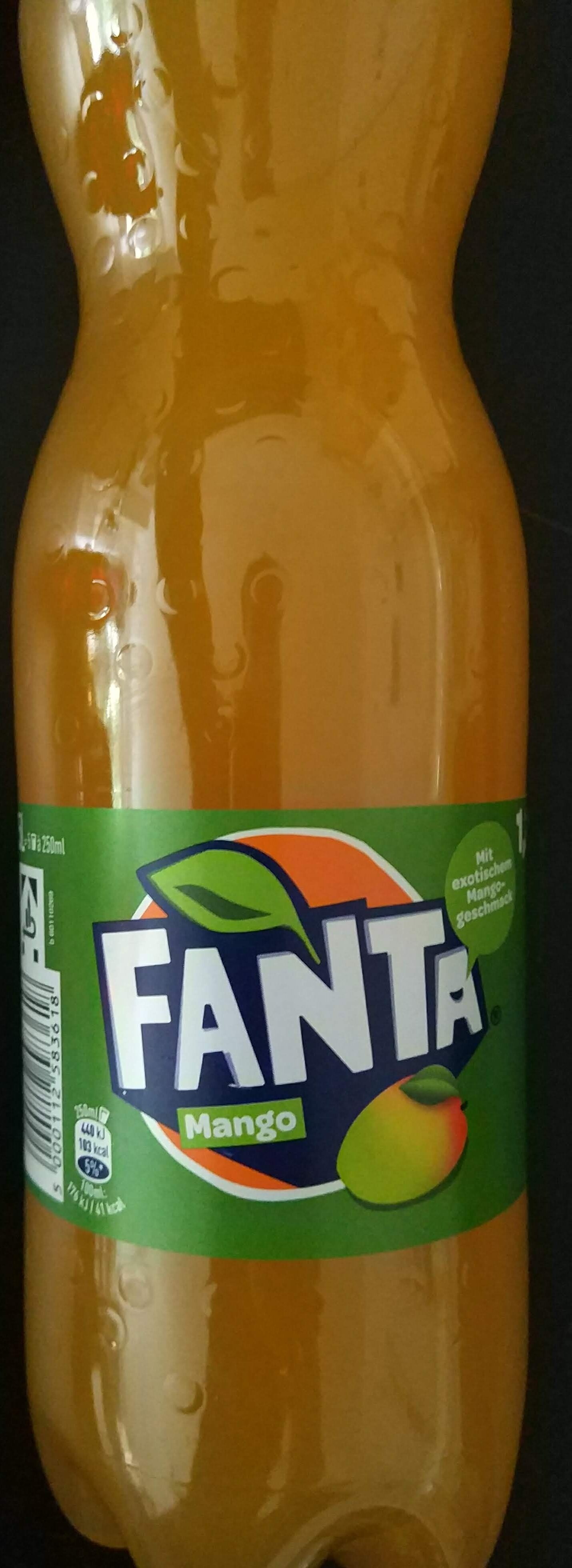Fanta, Mango - Produkt