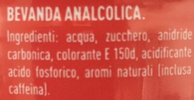 Coca Cola - Ingredienti - fr