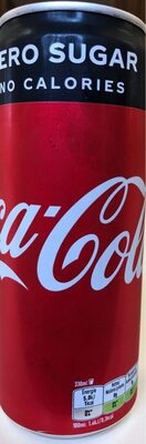 Coca cola zero sugar - Produit