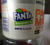 Fanta Zero Raspberry - Produkt