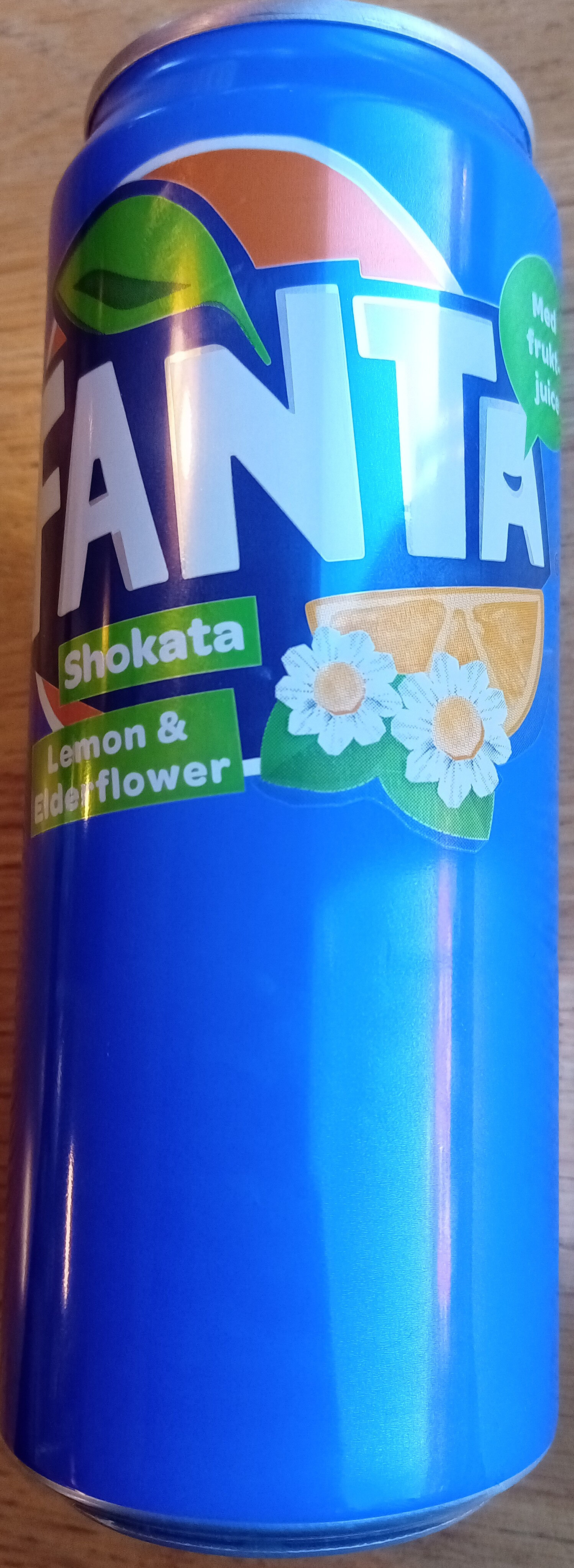 Fanta Shokata Lemon & Elderflower - Product - sv