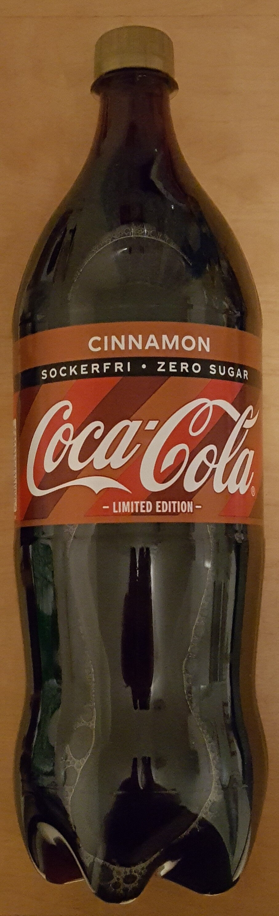 Coca-Cola Zero Sugar Cinnamon Limited Edition - Product - sv