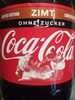 Coca Cola Zimt ohne Zucker - Product