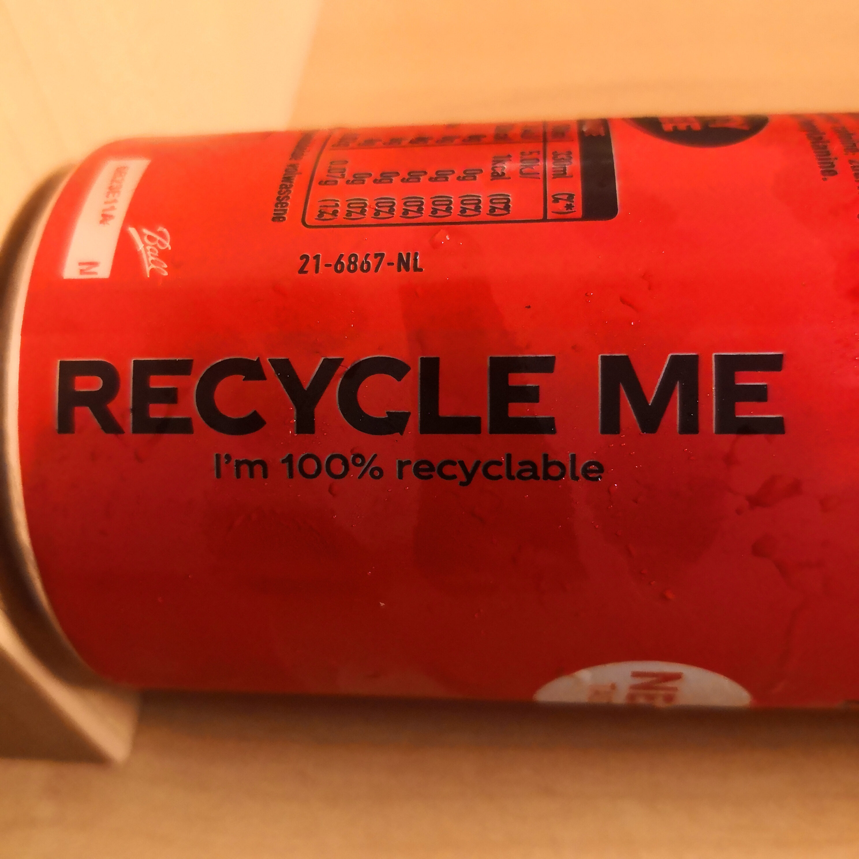 Zero - Recyclinginstructies en / of verpakkingsinformatie