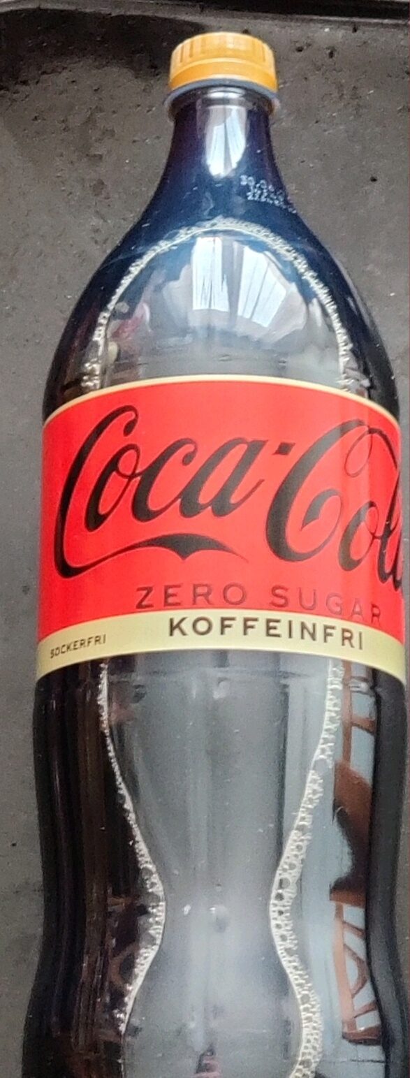 Coca -Cola Zero Sugar - Koffeinfri - Product - sv