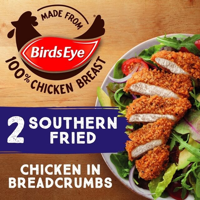 Birds Eye Southern Fried Chicken In Breadcrumbs - Producto - en