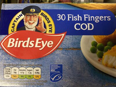 Cod Fish Fingers - Product