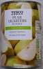Pear Quarters In Juice - Produit