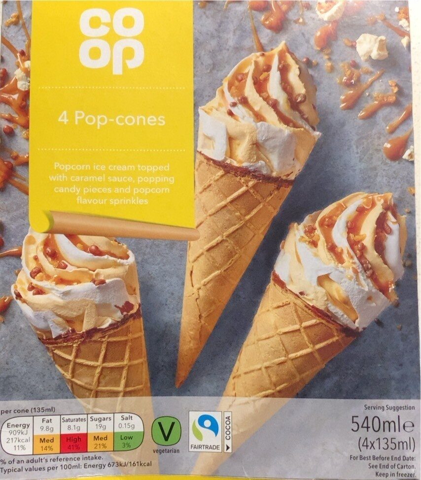 Pop Cones - Produkt - en