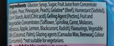 Liste des ingrédients du produit BUILD A BURGER Coop 65 g e