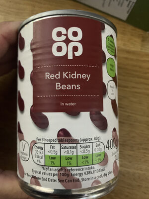 Red kidney beans - Produit - en
