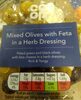 Mixed olives with feta in a herb dressing - Product