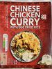 Chinese chicken curry with egg fried rice - Product