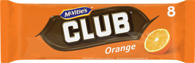 McVitie's Club Orange 8 x (176g) - Product