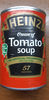 HEINZ cream of tomate soup - Producto