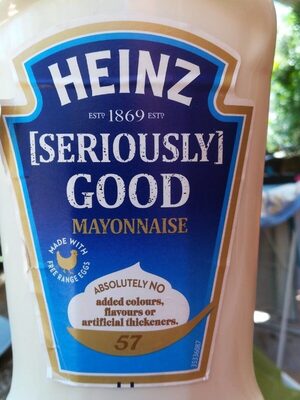 Seriously Good Times Mayonnaise - Nutrition facts