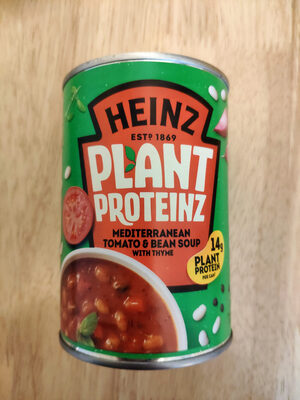 Plant Proteinz Mediterranean Tomato & Bean Soup - Product