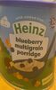 Blueberry multigrain porridge - Producto