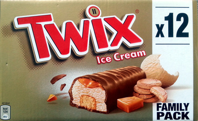 TWIX ice cream - Produit