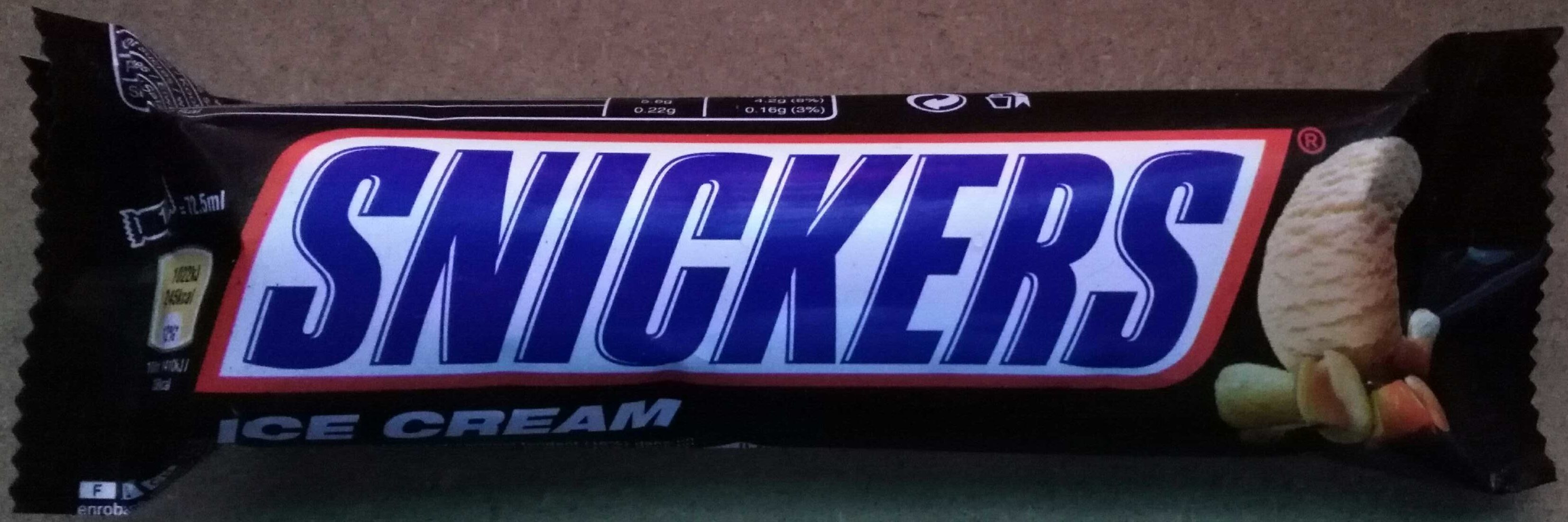 Snickers Ice Cream - Product - fr