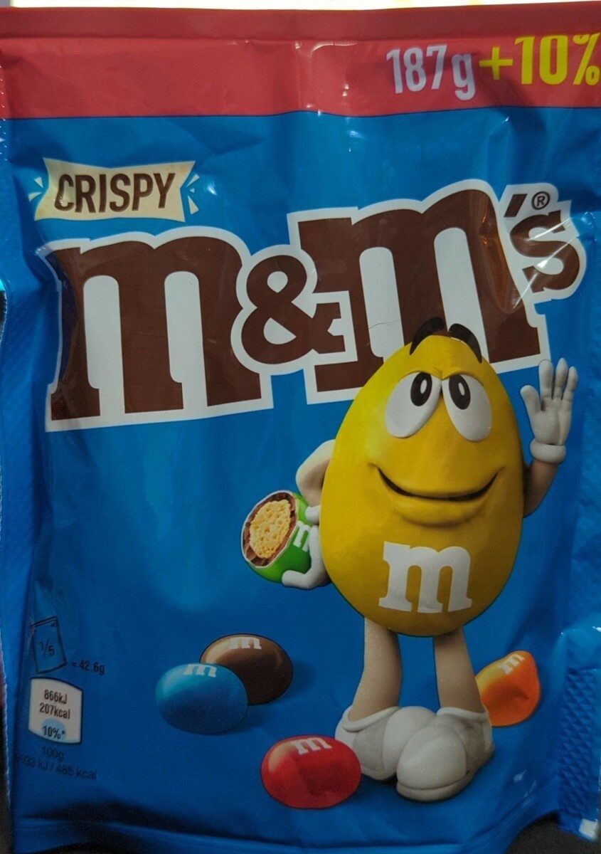 M und Ms Crispy - Produkt