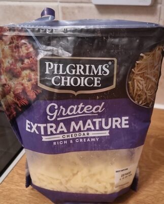 Grated extra mature cheddar cheese - Product