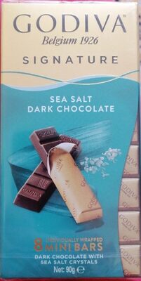Sea salt dark chocolate - Product - fr